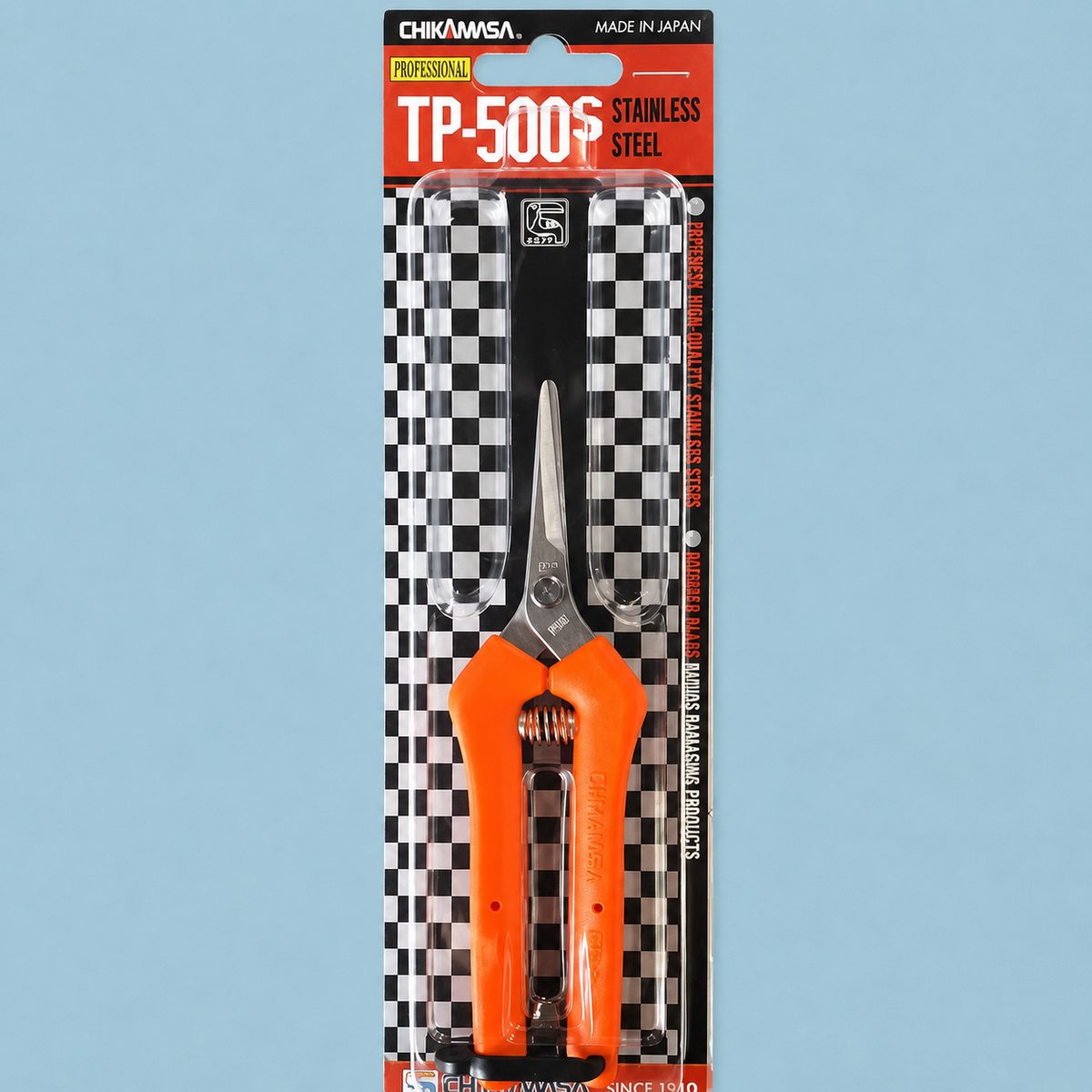 Chikamasa TP500S SPRING Stainless Straight