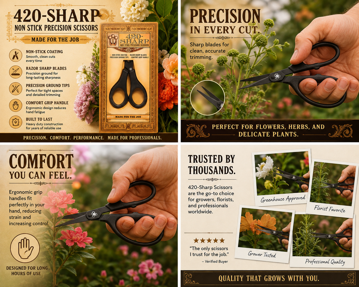 420 Sharp Non Stick Scissor (5" Blade)