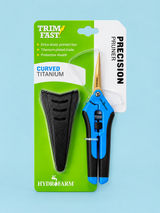 Trim Fast Precision Pruner Curved Titanium (BLUE)