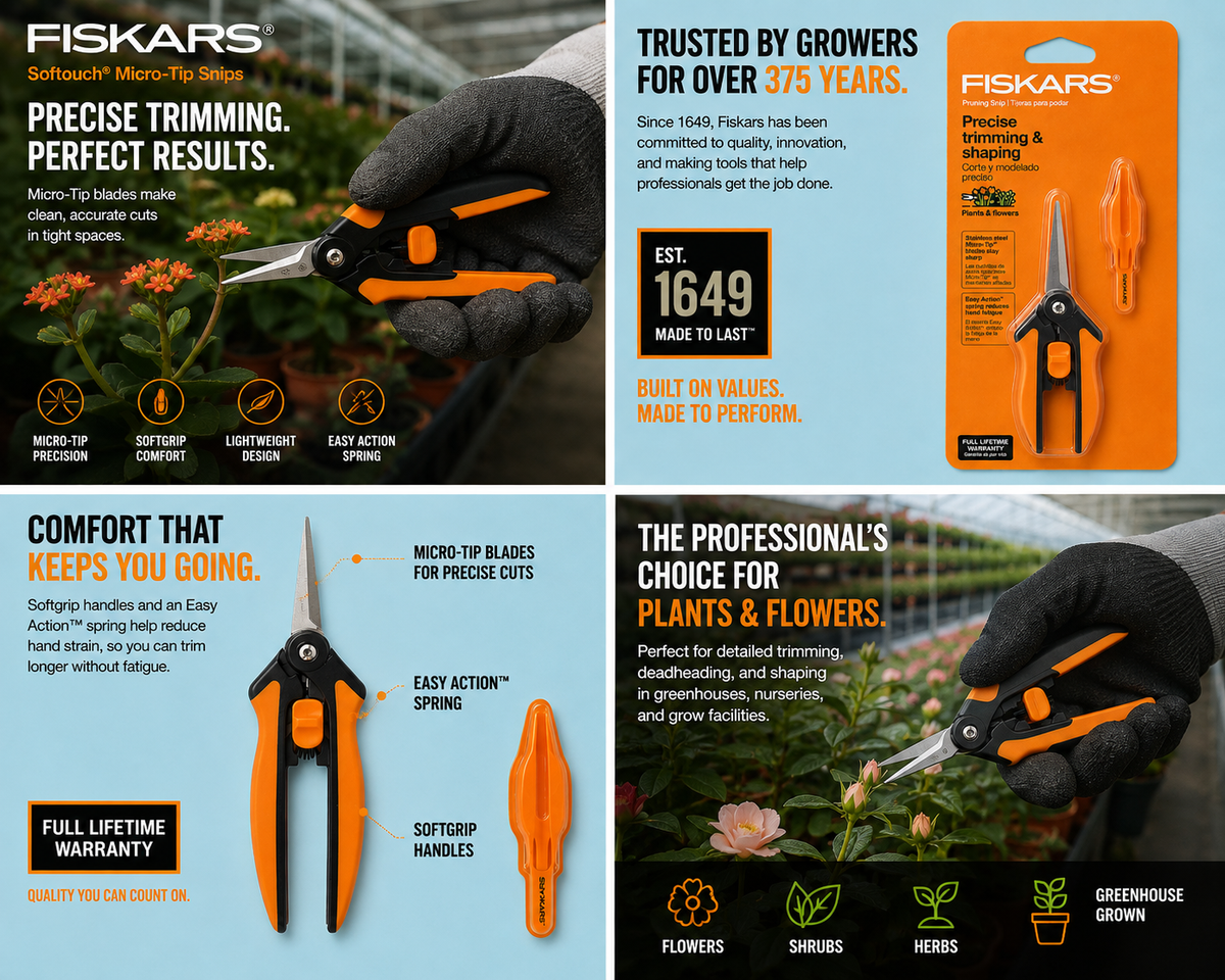 Fiskars Softtouch Micro-Tip Scissors