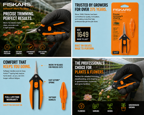 Fiskars Softtouch Micro-Tip Scissors