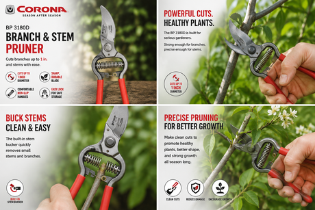 Corona Bypass Pruner 1" Cut