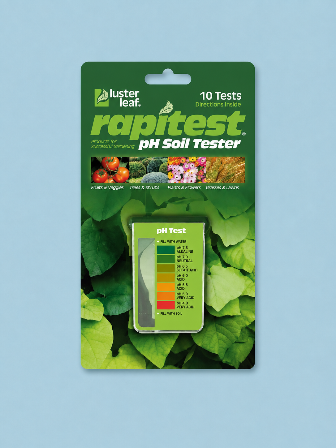 Luster Leaf RapiTest pH Soil Test- 10 Tests