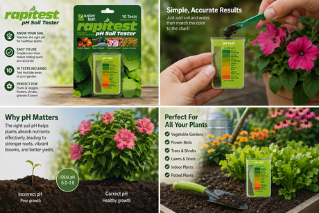 Luster Leaf RapiTest pH Soil Test- 10 Tests