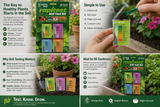Luster Leaf Rapitest Soil Test Kit- pH, N,P,K (40 tests)