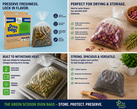 Green Scissor Brand Oven Bags 16" x 17 1/2" - 25 Pack