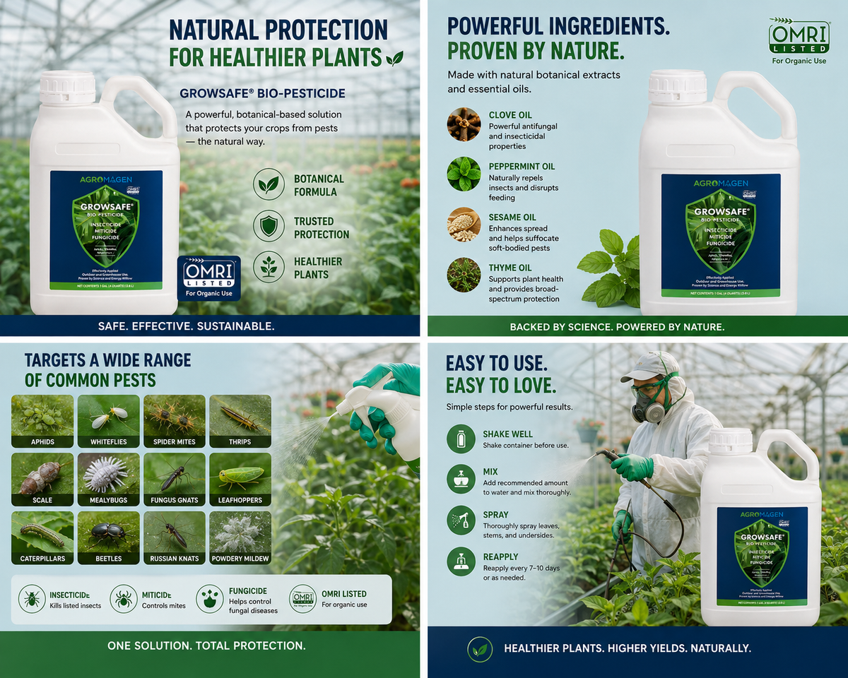 GrowSafe Bio-Pesticide 1.45gal