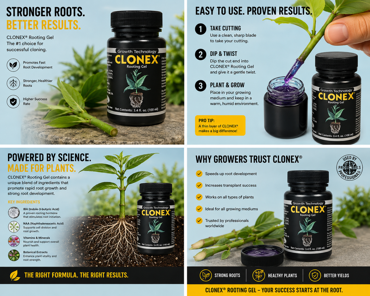 Clonex GEL Rooting Compound (100ml)