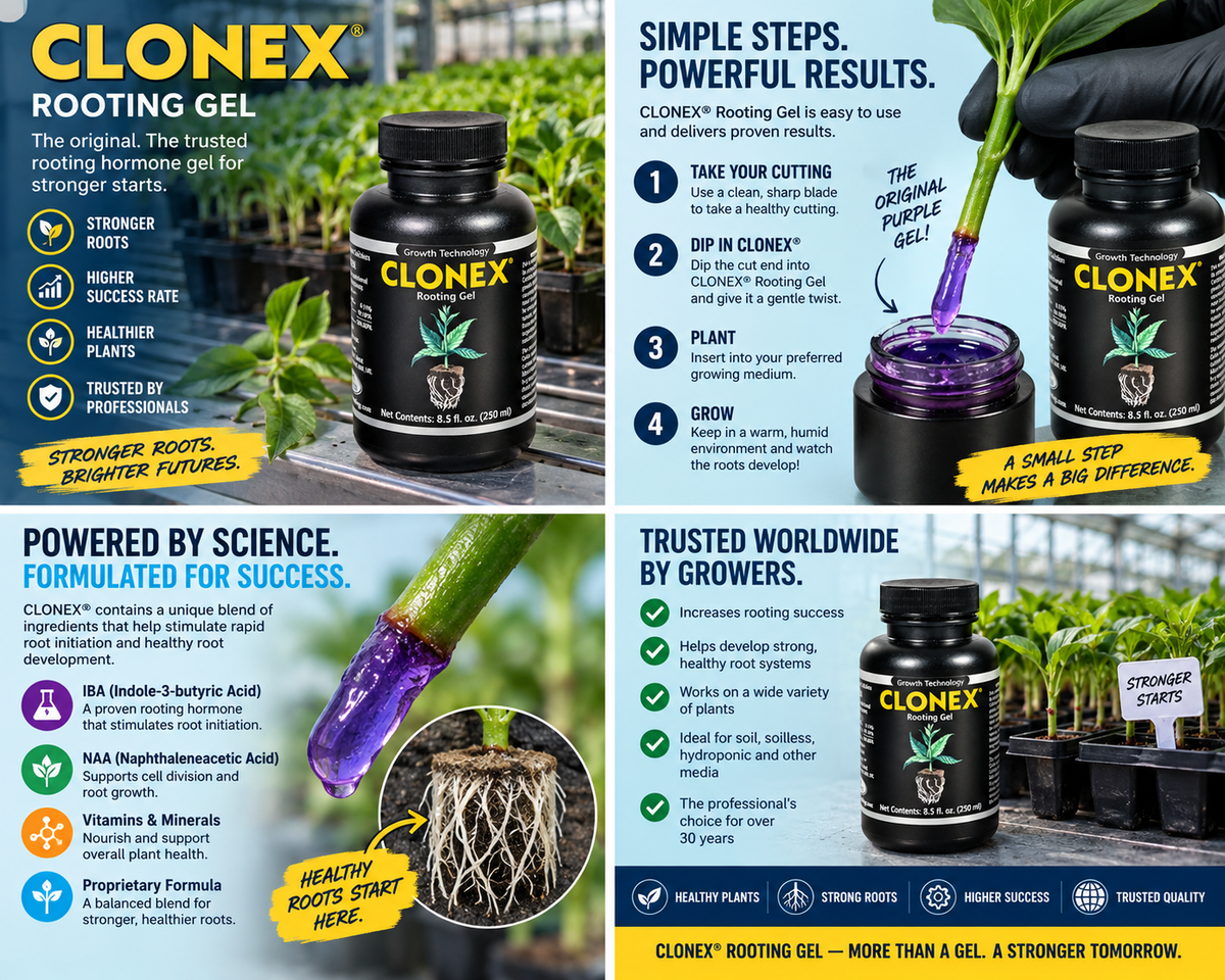 Clonex GEL Rooting Compound (250ml)