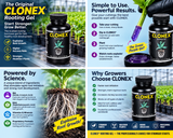 Clonex GEL Rooting Compound (Pint, 16oz, 473ml)