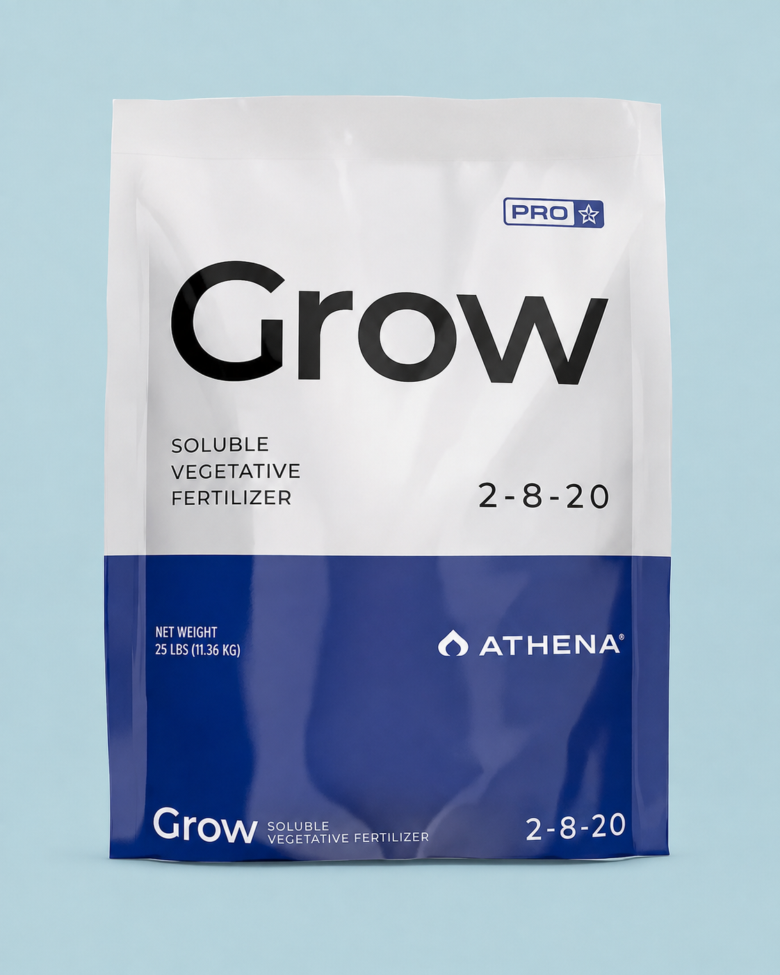 Athena PRO Grow 25lb BOX (5-5# bags/box) 2-8-20