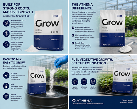 Athena PRO Grow 25lb BOX (5-5# bags/box) 2-8-20
