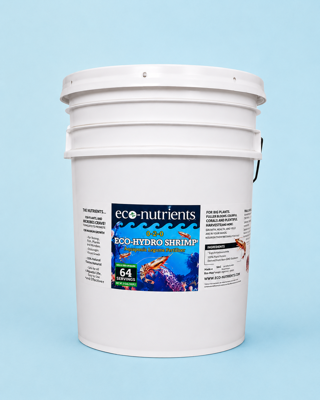 Eco Hydro Shrimp 5 Gallon (0-7-0)
