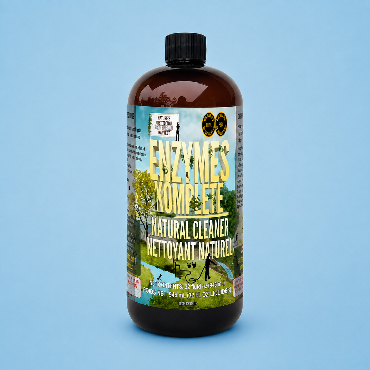Enzymes Komplete 1L Natural Enzymatic Cleaner (Quart)