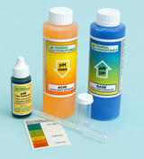 GH pH Control Kit - 4pc - 8oz pH UP, 8oz pH DOWN, 1oz Indicator, & Vial