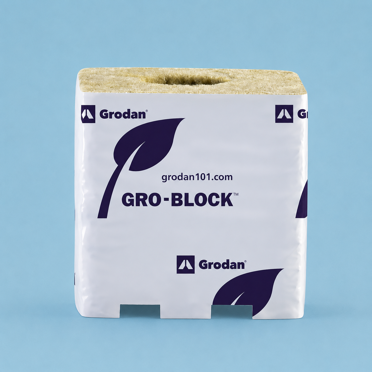BULK Grodan Improved Gro-Block GR10 - 4in x 4in x 4in (Loose on Pallet)(1,584/pallet)