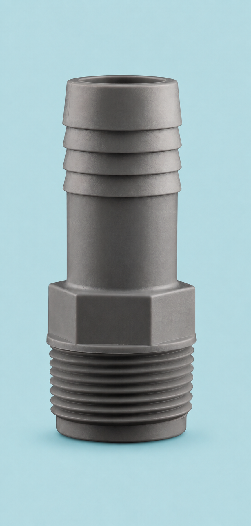 10 Pack 1" Poly Adapter (MPT to Barbed)