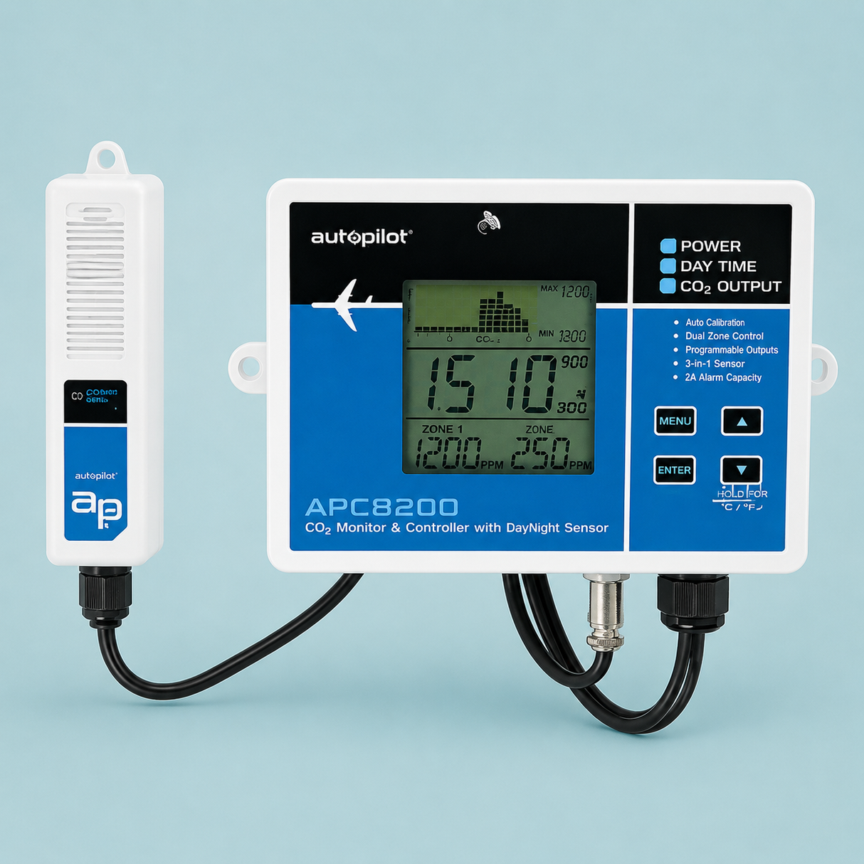 Autopilot Desktop CO2 Monitor & Data Logger