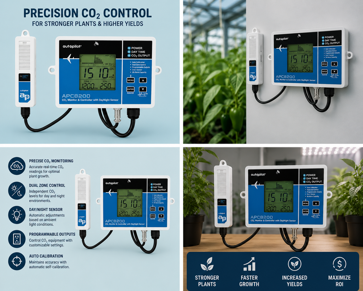 Autopilot Desktop CO2 Monitor & Data Logger
