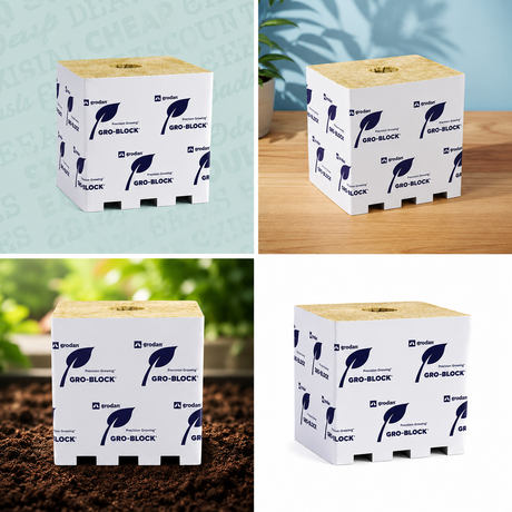 CASE Grodan Hugo 6" Block (6" x 6" x 5.8") 64/case