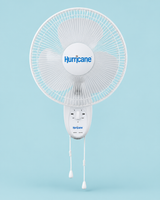Hurricane Supreme Oscillating Wall Mount Fan 16"