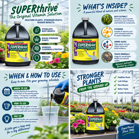 Superthrive Vitamin Solution 1 Gallon (0.5-0-0)