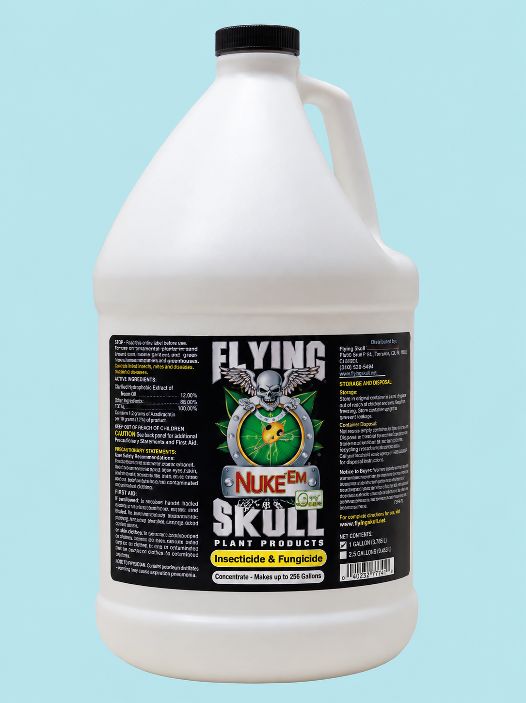 Flying Skull Nuke Em Gallon