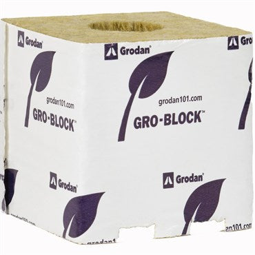 BULK Grodan Improved Gro-Block GR10 - 4in x 4in x 4in (Loose on Pallet)(1,584/pallet)