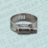 10 PACK BOX ProSource Stainless Steel Hose Clamp 3/4" to 1 1/2" (#16)