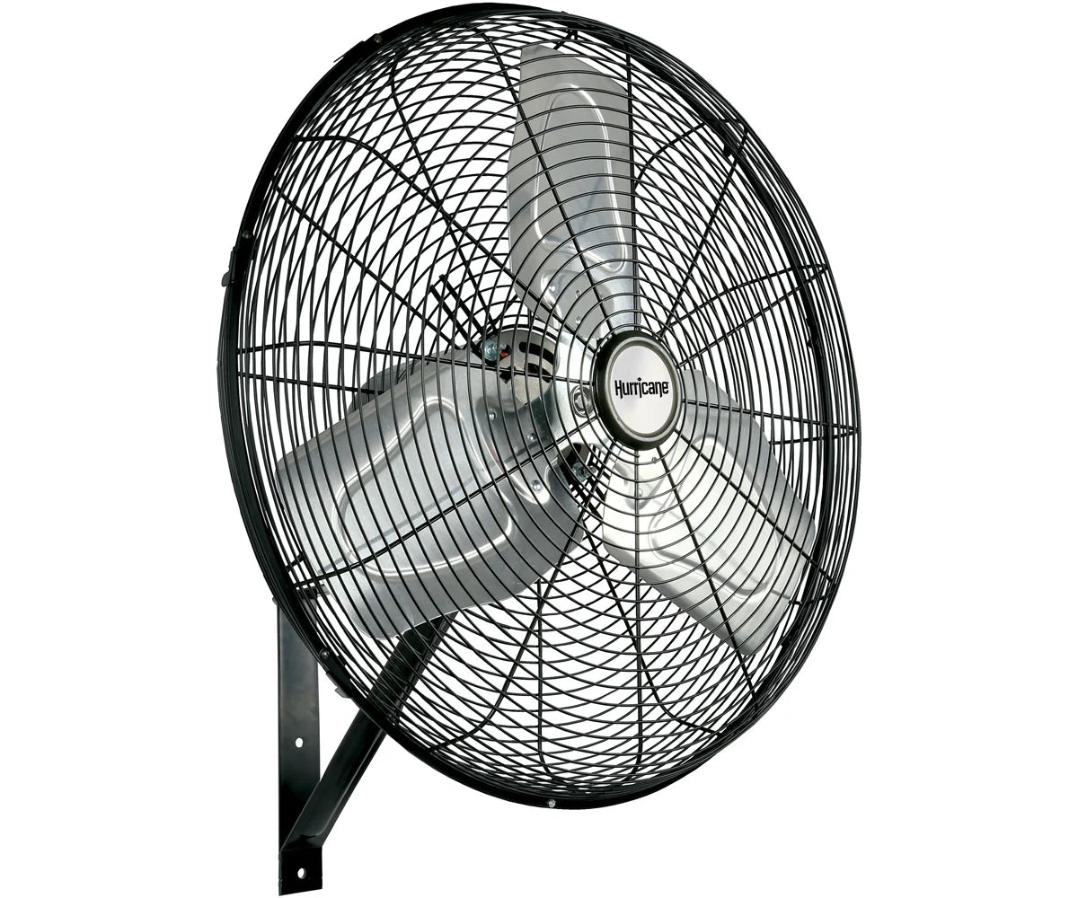 Hurricane Pro Commercial Grade Oscillating Wall Mount Fan 30"