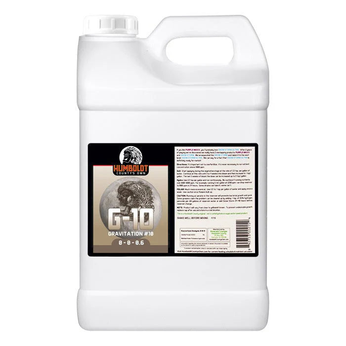 Humboldt County's Own G10 (Gravitation) 2.5 Gallon (0-0-0.6)