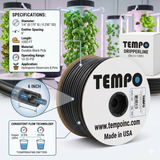 1/4" Inline Emitter 6" Spacing 1000' Roll (0.5 GPH)