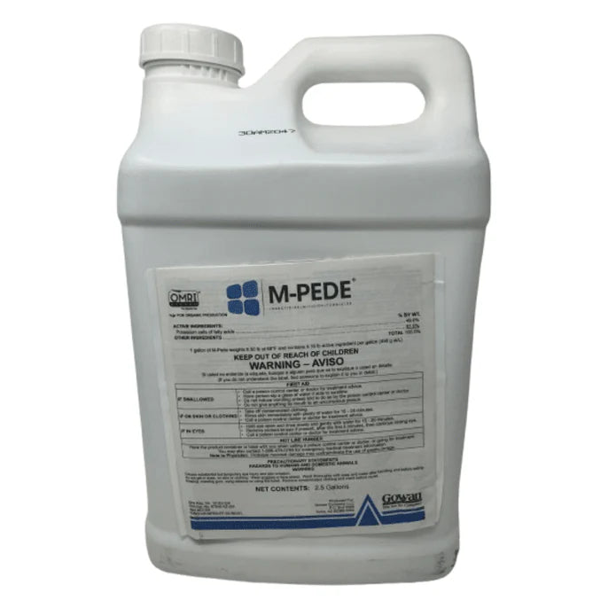 M-Pede 2.5 Gallon (Insecticide/Miticide/Fungicide)