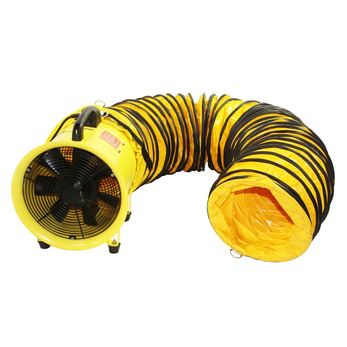 Maxxair 12" Axial Fan Yellow 2000cfm (Hose Fan)