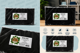 Super Fresh Vacuum Bags 11.5 X 22 CLEAR/BLACK 100 pack (6/case)
