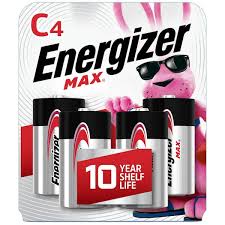 C Energizer Battery (4 Pack)