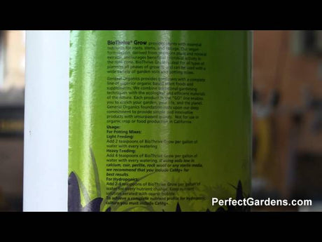 General Organics BioThrive Grow Gallon (4-3-3)