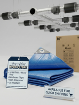 10' x 12' Blue Tarp