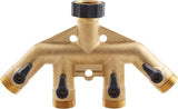 Gilmour 4-way Brass Shut Off Valve