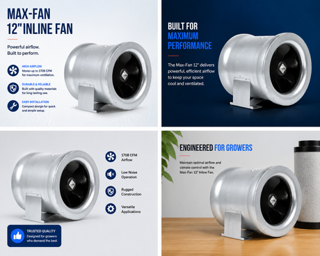 Can Max Fan 12" (1708 CFM)