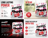 C Energizer Battery (4 Pack)