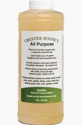 Chester Boone's All Purpose Insecticide/Fungicide/Miticide - 1 Quart