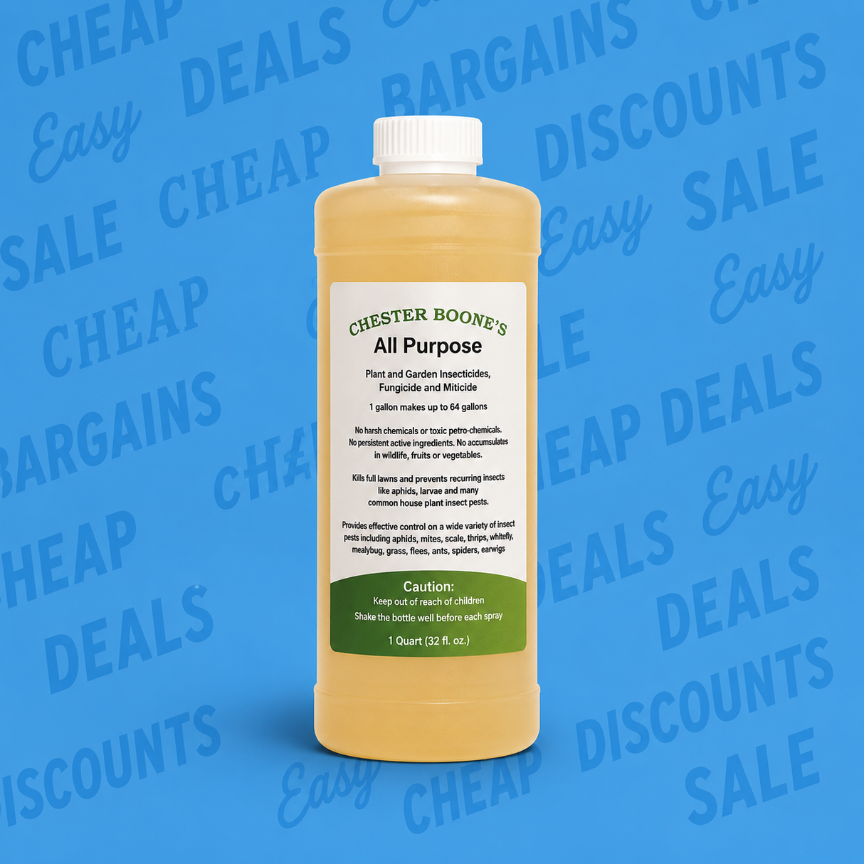 Chester Boone's All Purpose Insecticide/Fungicide/Miticide - 1 Quart