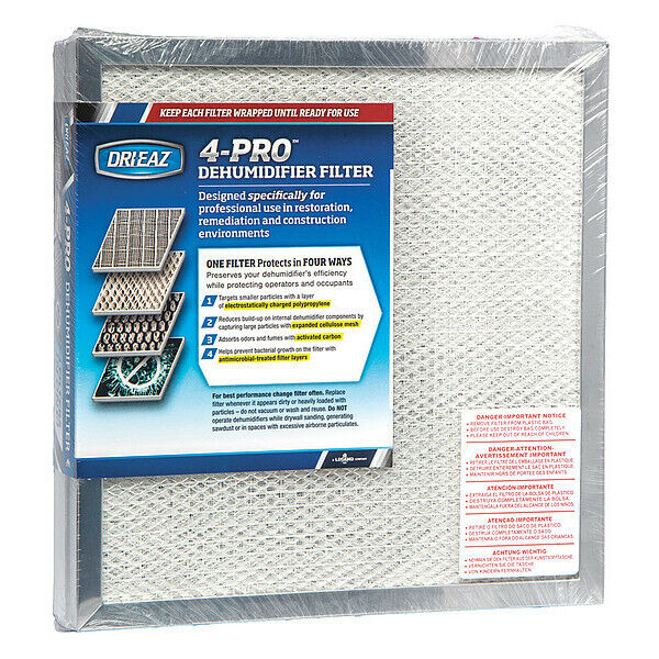 Dri Eaz Replacement Filter for Revolution (12" X 12" X 1")