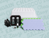 EZ-Clone 128 Low Pro Cloning System - WHITE