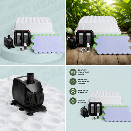 EZ-Clone 128 Low Pro Cloning System - WHITE