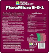 GH FloraMicro 2.5 Gallon (5-0-1)