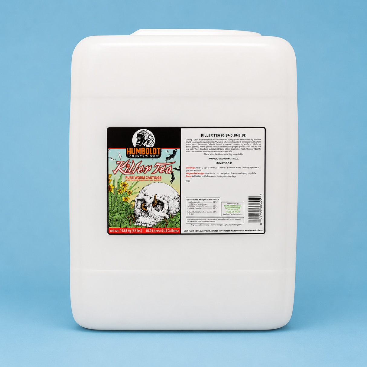 Humboldt County's Own Killer Tea 5 Gallon (0.1-0.1-0.1)