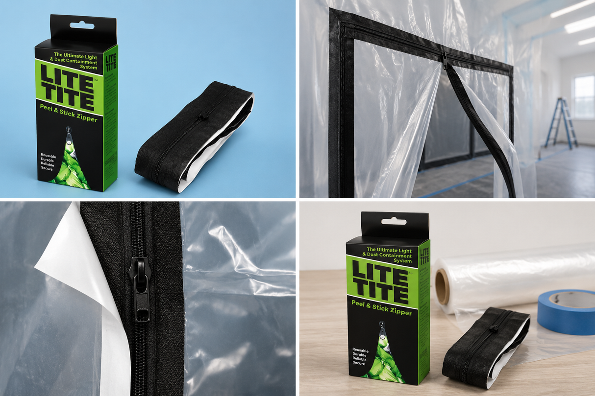 Lite Tite Tarp Zip-Up Black
