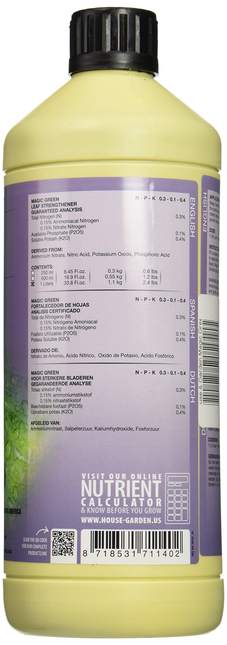 House & Garden Magic Green, 250ml